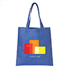 NW4915
	-NON WOVEN ECONOMY TOTE-Royal Blue Cross Hatching